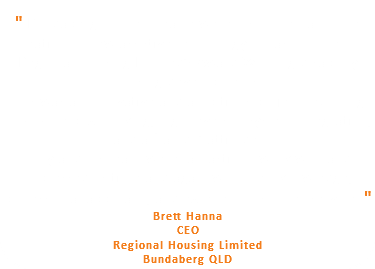  " Bundaberg Home Theatre were instrumental in the creation of new assistive technology infrastructure for Regional Housing Limited’s Award Winning disability housing developments. This was an innovative and ambitious project requiring out-of-the box thinking, high levels of system integration, and a ‘can do’ attitude. Tony and his team were fantastic to work with and impressed us time and again with their knowledge, professional approach, and excellent customer service. " Brett Hanna CEO Regional Housing Limited Bundaberg QLD